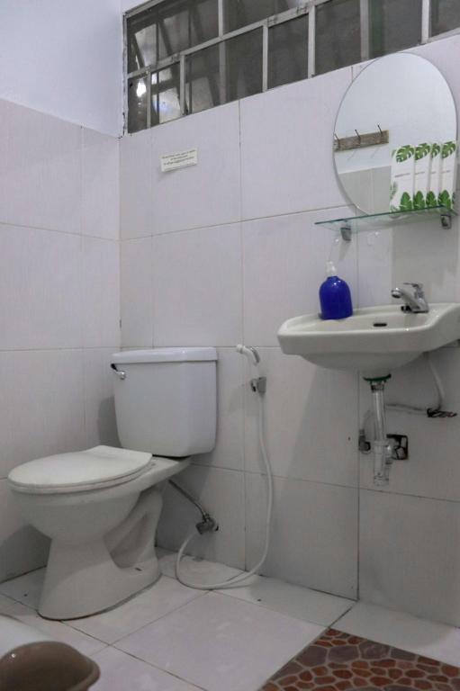 Koupelna v ubytování Em's Homestay