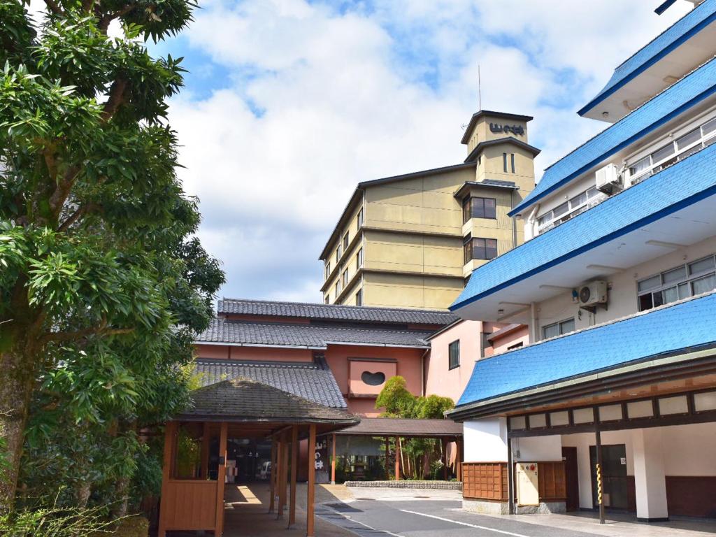 Budova, kde se ryokan nachází