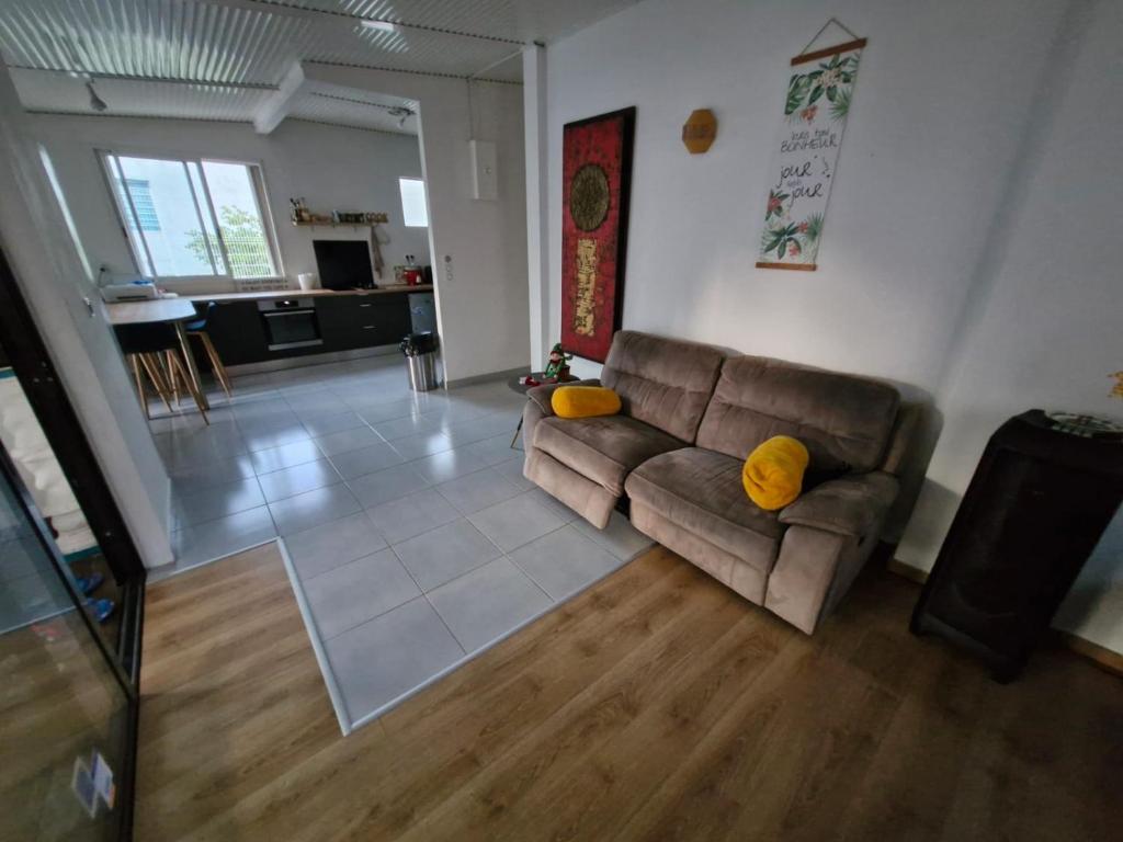Posezení v ubytování Chambres d'hôtes dans Villa à Chateauboeuf