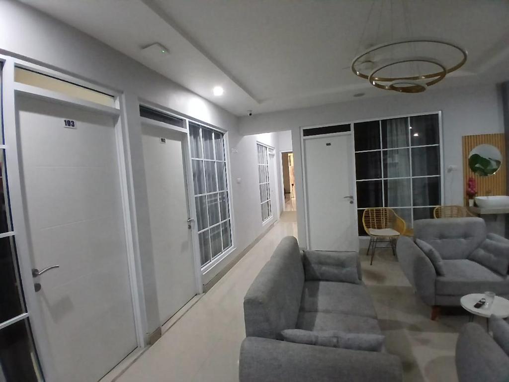 Posezení v ubytování NiEr Guesthouse Zwei