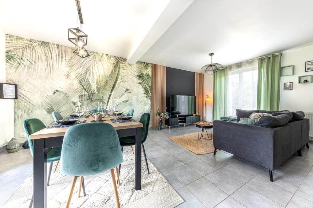 Posezení v ubytování Maison familiale 6 personnes