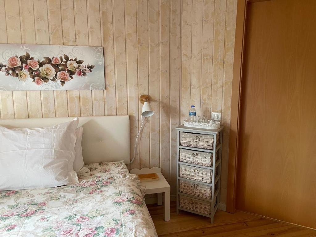 Postel nebo postele na pokoji v ubytování TULIPES Et CETERA