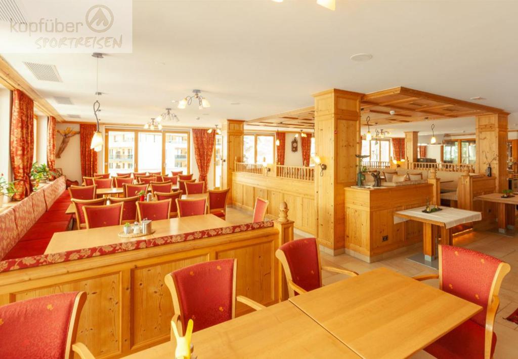 Restaurace v ubytování Sporthotel Christophorus