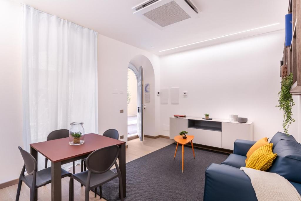 Istumisnurk majutusasutuses JOIVY Cavour Luxury Apartments