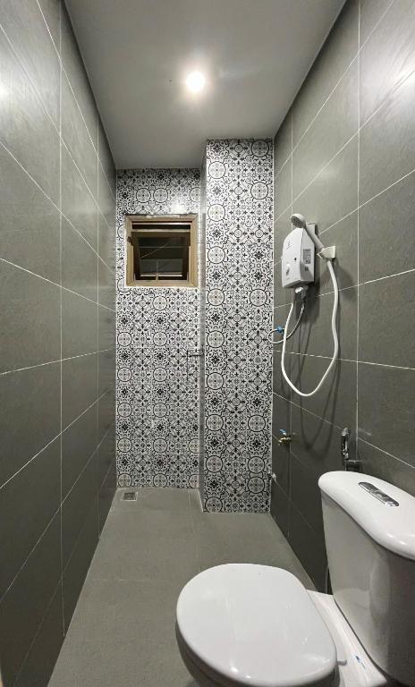 Koupelna v ubytování Lanni House