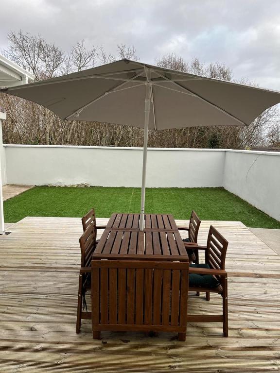 Patio nebo venkovní prostory v ubytování Bay Area House, Spiddal