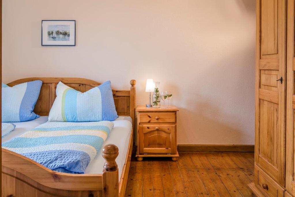 Postel nebo postele na pokoji v ubytování Möderlhof