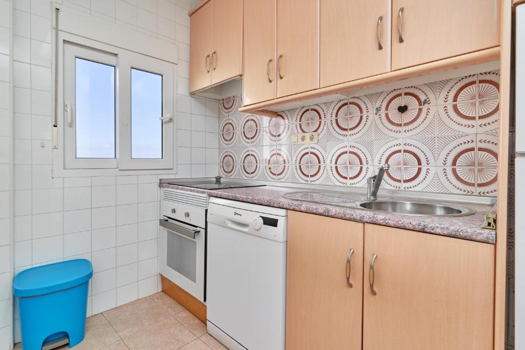 Kuchyňa alebo kuchynka v ubytovaní Apartment with stunning views