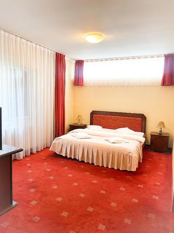 Postel nebo postele na pokoji v ubytování Hotel Premier