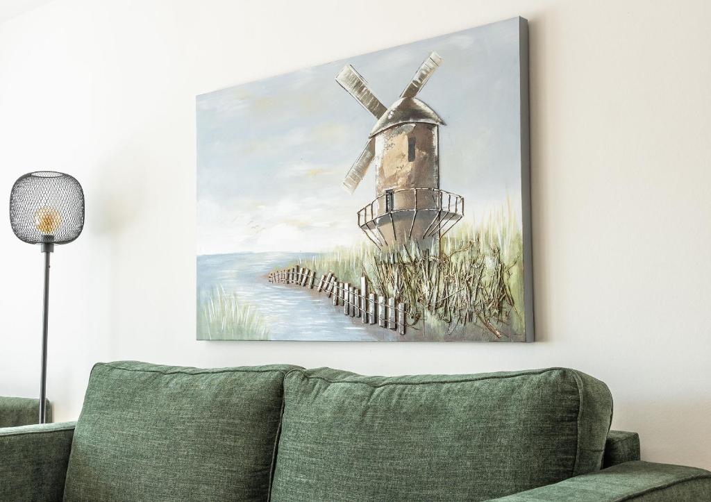 Zona d'estar a Deichbrise