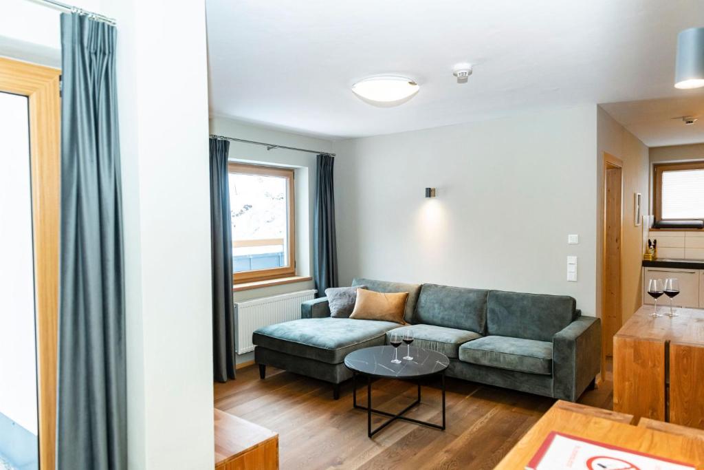 Posezení v ubytování Residence Zillertal