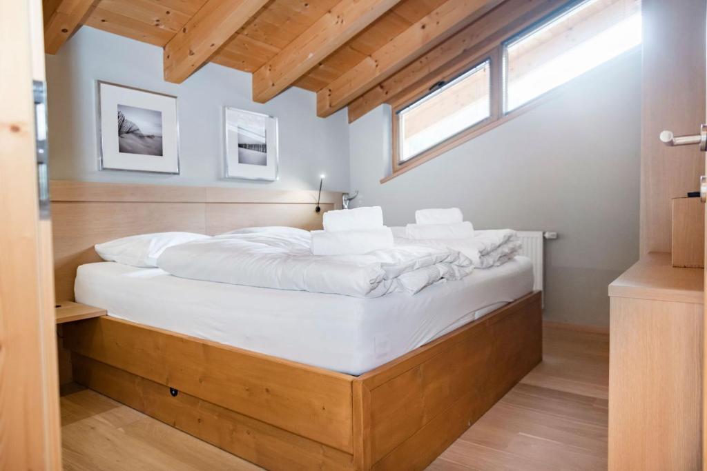 Postel nebo postele na pokoji v ubytování Residence Zillertal
