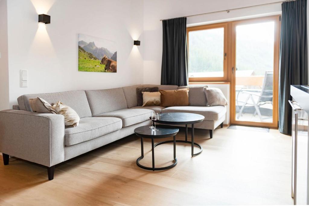 Posezení v ubytování Residence Zillertal