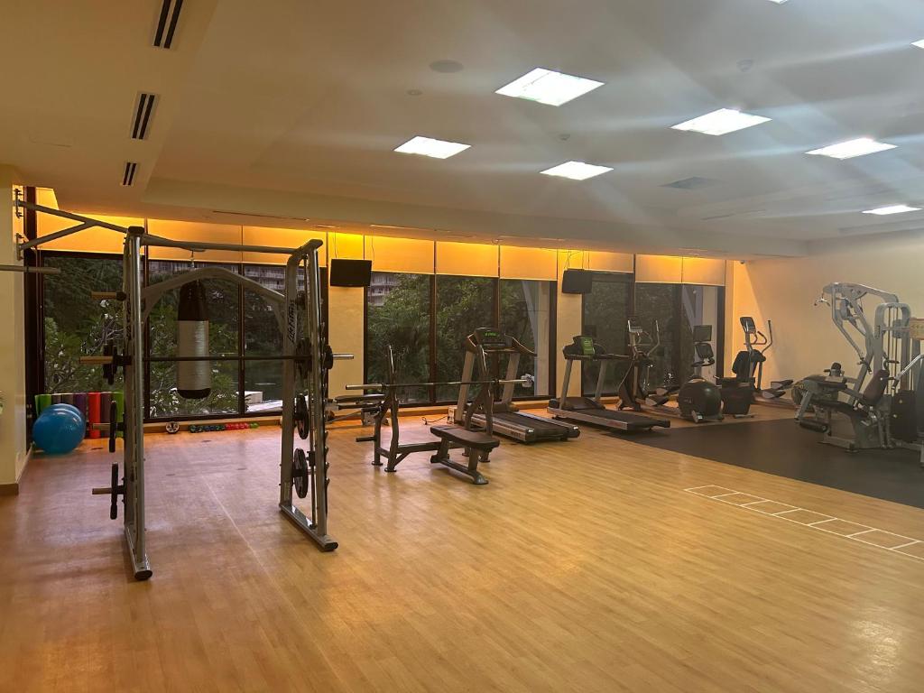 Fitness centrum a/nebo fitness zařízení v ubytování Tu Casa at Pico de Loro - Myna B