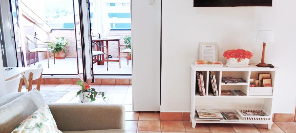 Część wypoczynkowa w obiekcie alaia apartamento