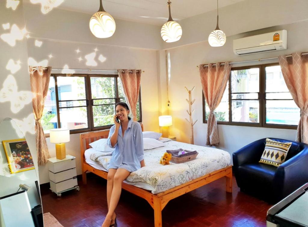 Bed and Terrace Guesthouse Chiang Mai - Resim 9