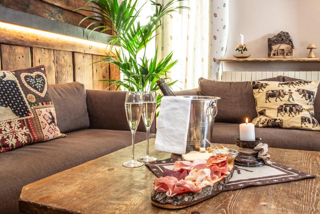 Posedenie v ubytovaní Hotel Meublé Furggen