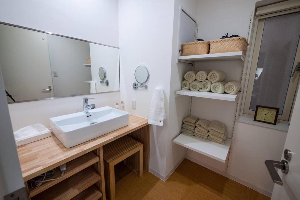 Koupelna v ubytování 禅ZEN Retreat Toyama