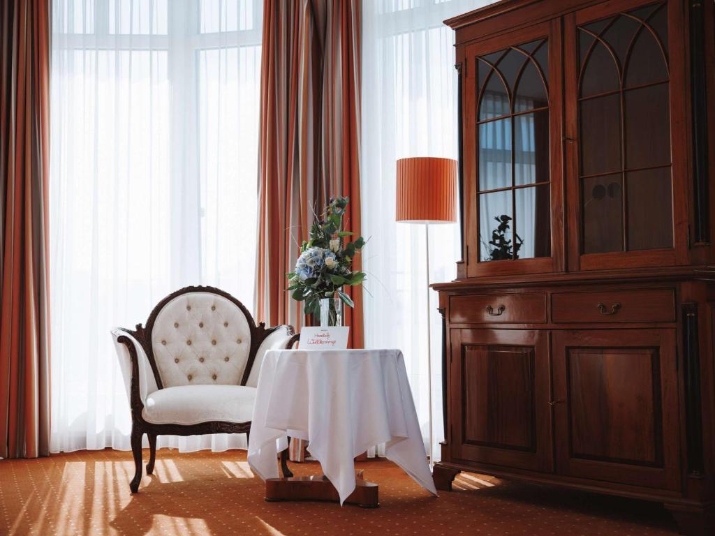 Posezení v ubytování Mercure Hotel Plaza Magdeburg