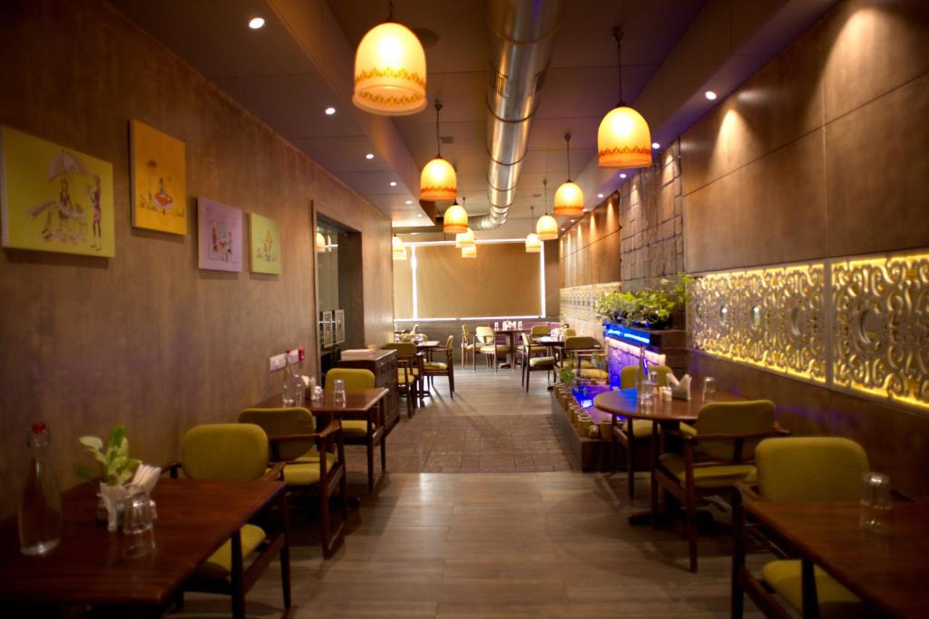 Posezení v ubytování Hotel Platinum Inn