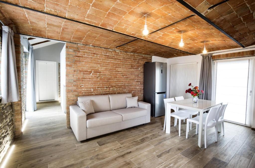 Posezení v ubytování Villa Barbero Alba Langhe