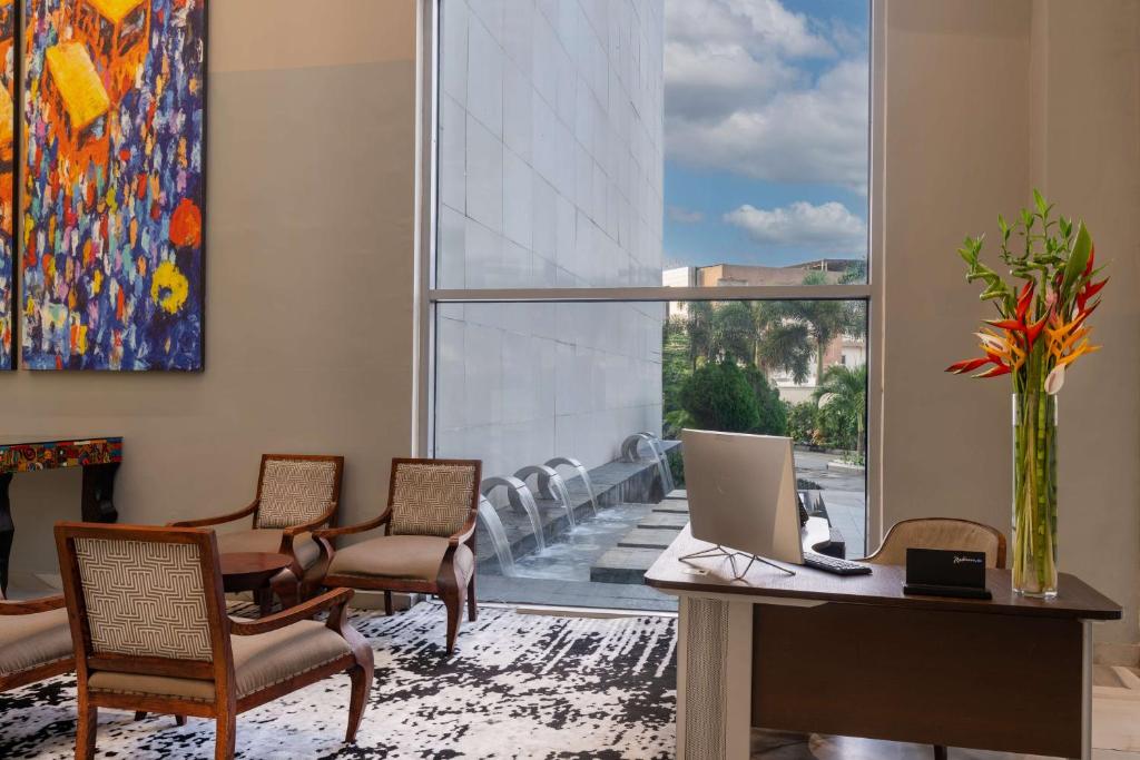 Χώρος καθιστικού στο Radisson Blu Lagos Ikeja