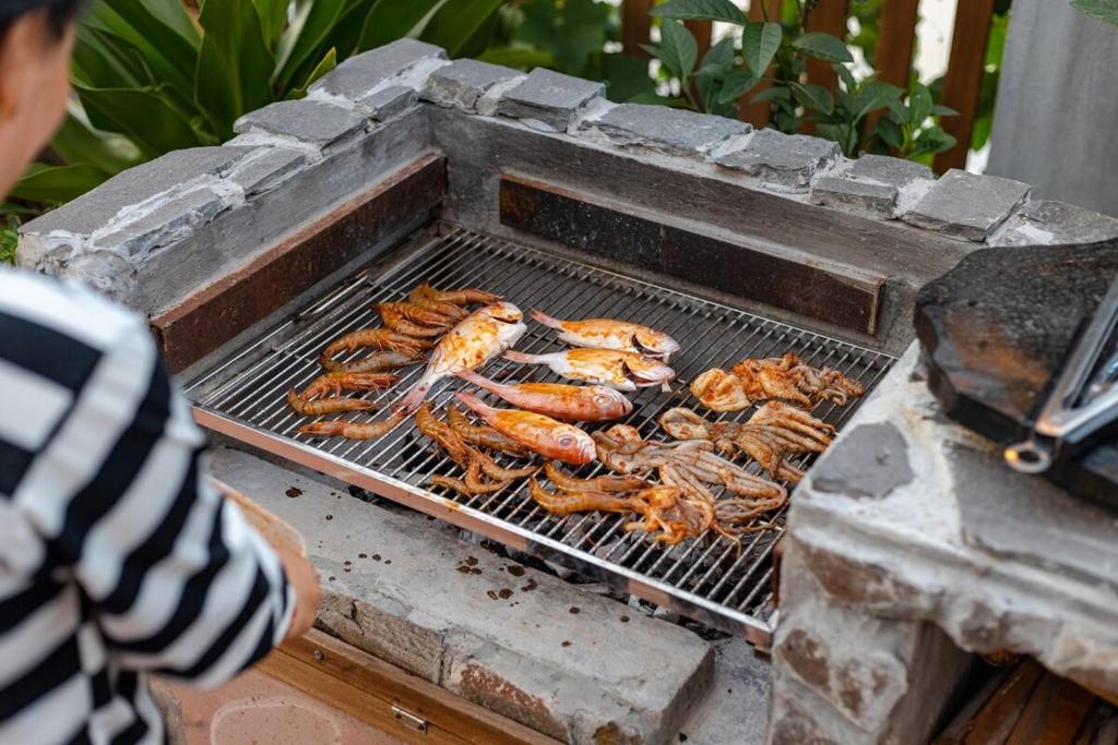 Tiện nghi BBQ cho khách tại nhà nghỉ dưỡng