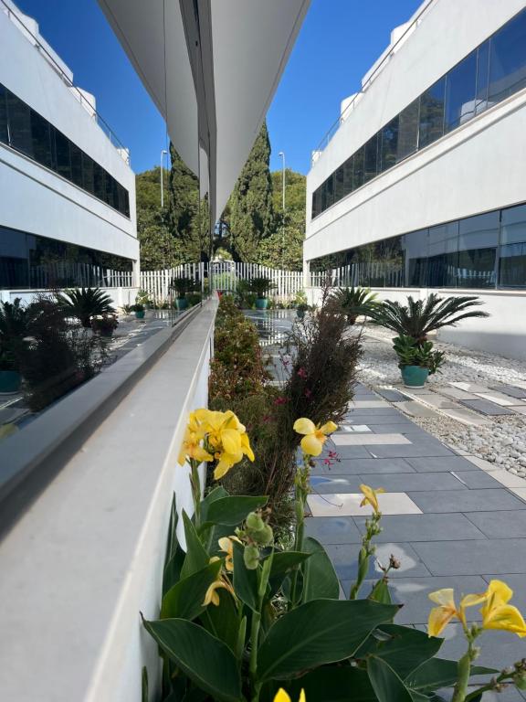 Budova, kde se apartmán nachází
