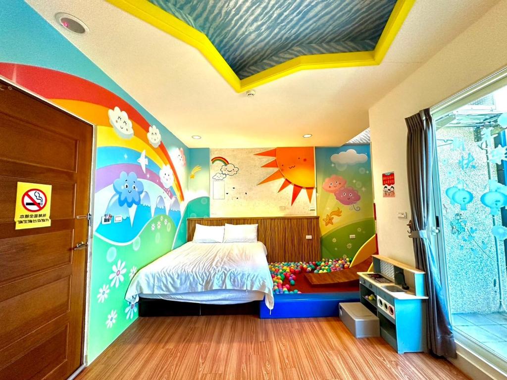 Postel nebo postele na pokoji v ubytování Little Apple B&B