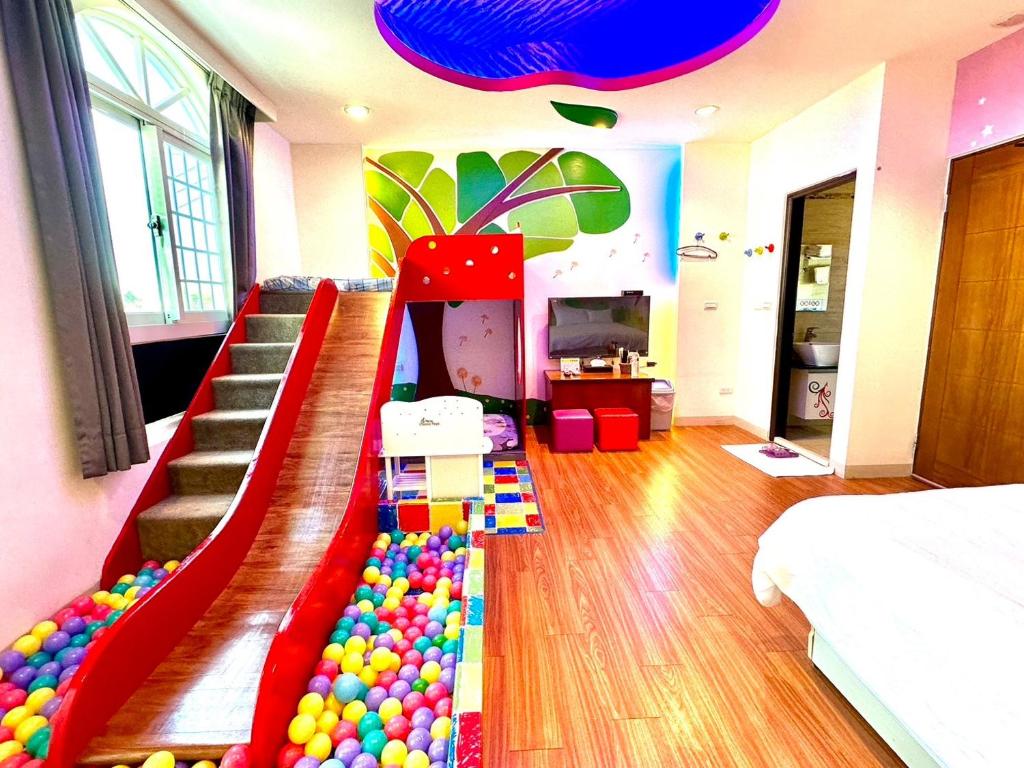 Postel nebo postele na pokoji v ubytování Little Apple B&B