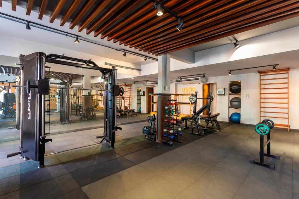 Fitness centrum a/nebo fitness zařízení v ubytování Sauipe Brisa Grand Premium All Inclusive