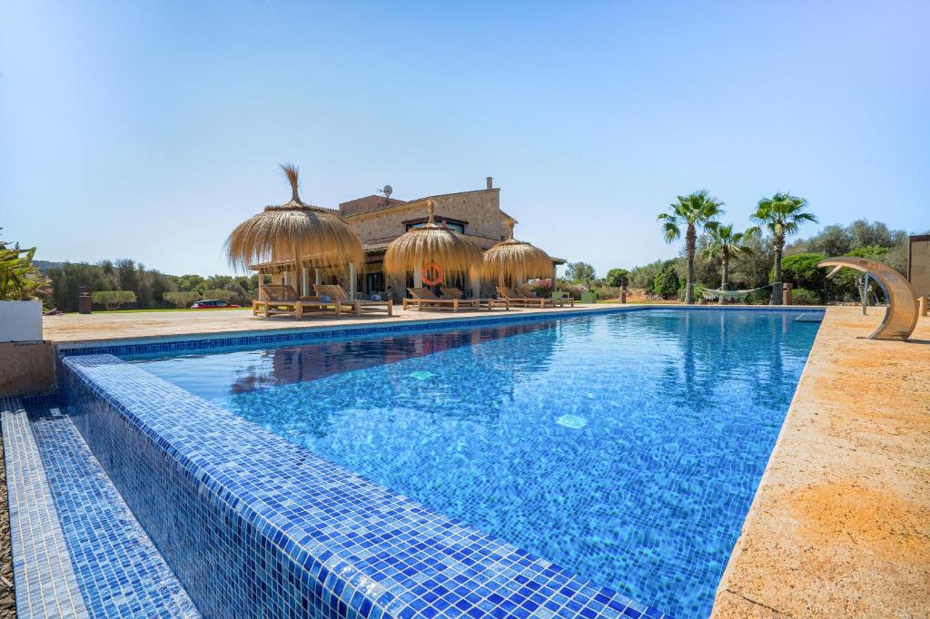 Bazén v ubytování Campos -2795-31 Mallorca nebo v jeho okolí