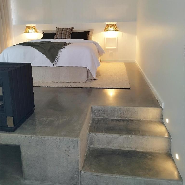 Postel nebo postele na pokoji v ubytování Edge Luxury Villas