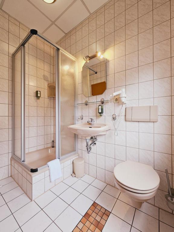 Koupelna v ubytování IKURA Hotel Self-check-in
