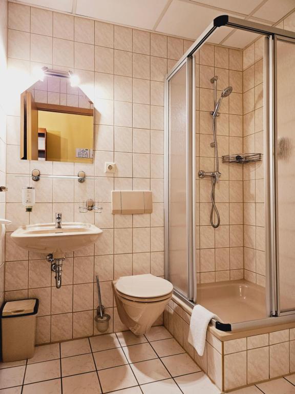 Koupelna v ubytování IKURA Hotel Self-check-in
