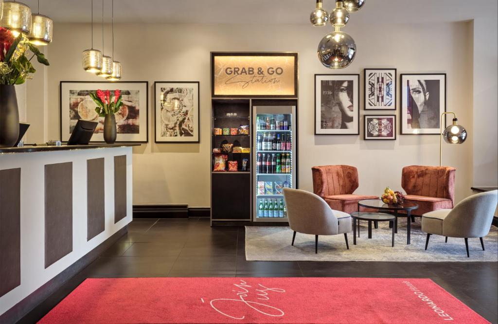 Leonardo Hotel Hamburg Elbbrücken - Resim 37