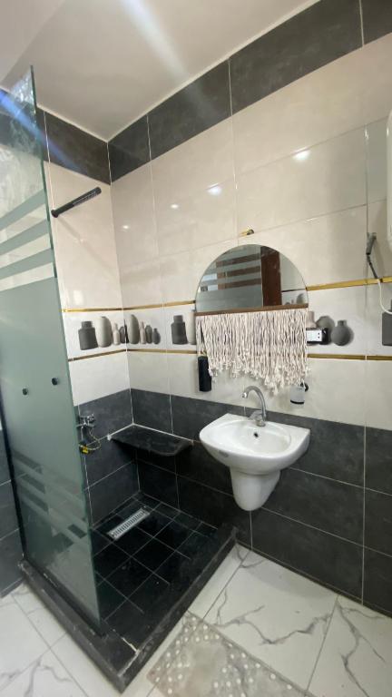 Koupelna v ubytování Super Elite apartment - Aswan city center apartments