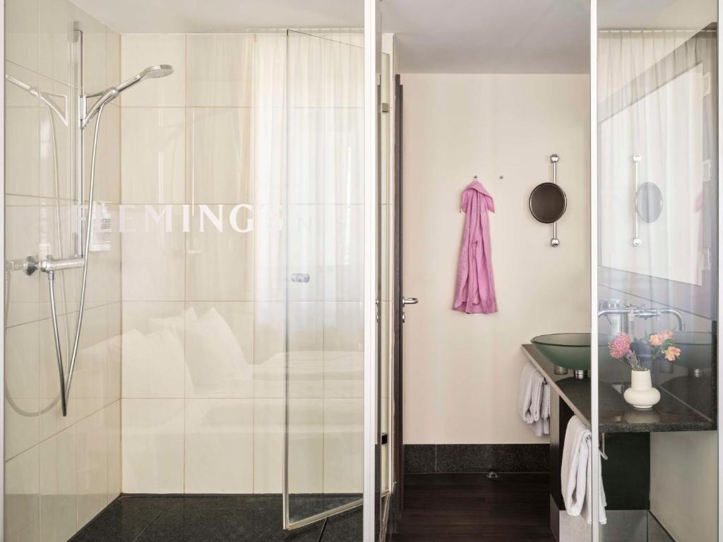 Koupelna v ubytování Flemings Hotel München-City
