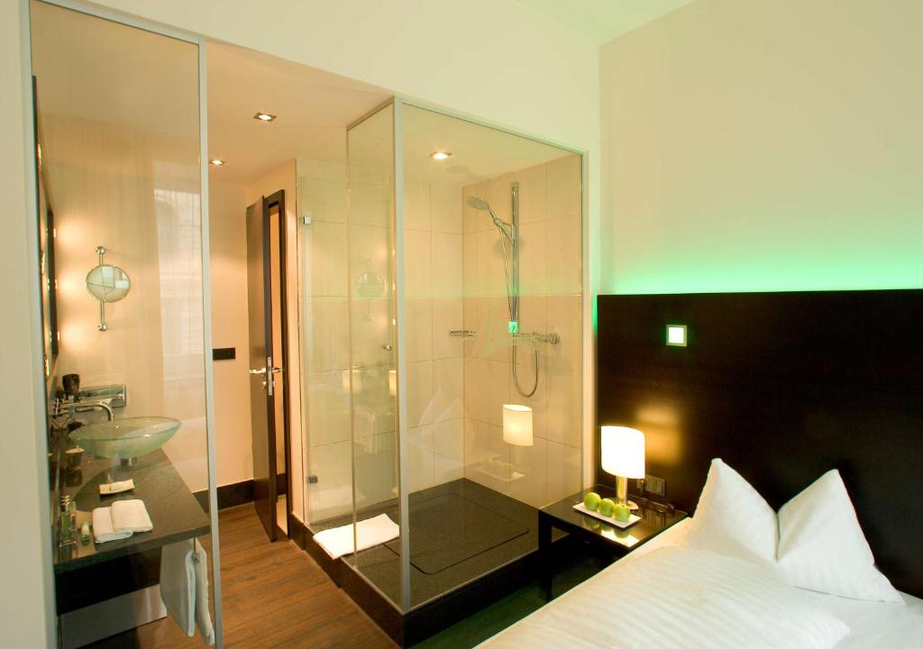 Koupelna v ubytování Flemings Hotel München-City