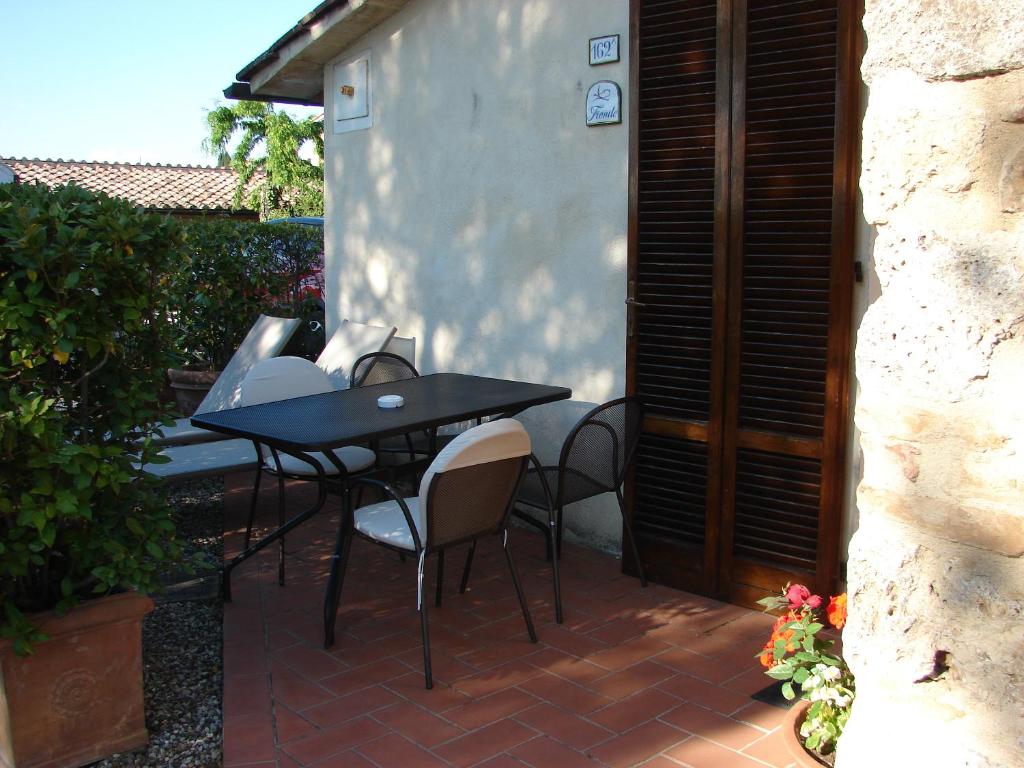 Patio nebo venkovní prostory v ubytování Antica Fonte Residenza di Siena