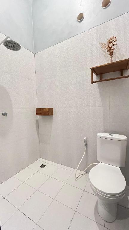 Koupelna v ubytování Blij Ei - Land Hostel