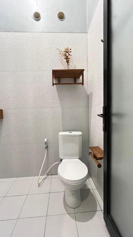 Koupelna v ubytování Blij Ei - Land Hostel