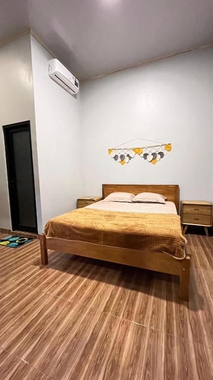 Postel nebo postele na pokoji v ubytování Blij Ei - Land Hostel