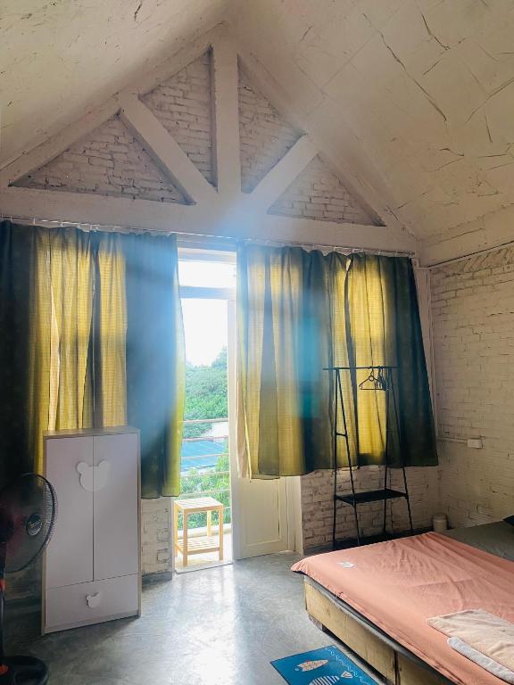 Posezení v ubytování May's house (Nhà của Mây)