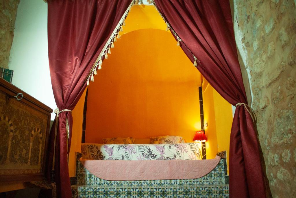 Letto o letti in una camera di Dar kenza Tunis
