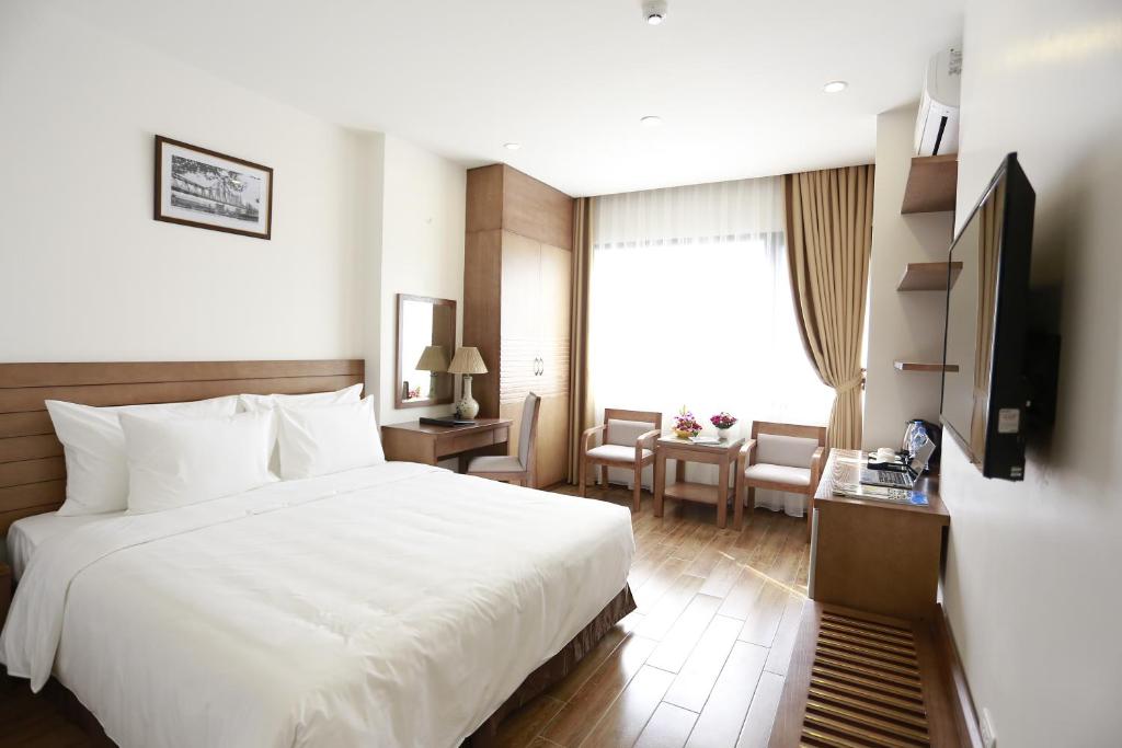 TV a/nebo společenská místnost v ubytování One Hotel