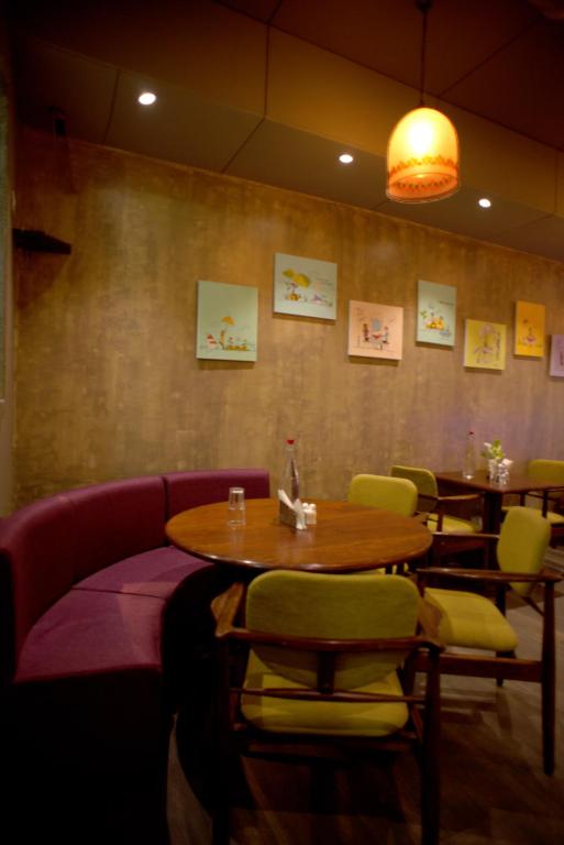 Posezení v ubytování Hotel Platinum Inn