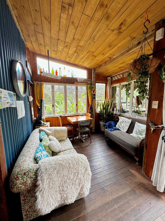 Posezení v ubytování Waiheke Island Guesthouse