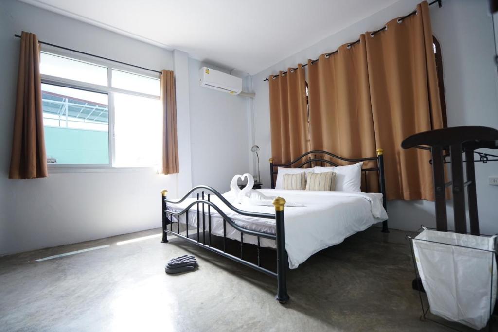 Postel nebo postele na pokoji v ubytování Amahostel