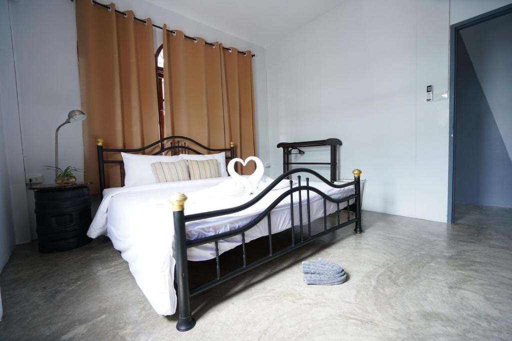 Postel nebo postele na pokoji v ubytování Amahostel